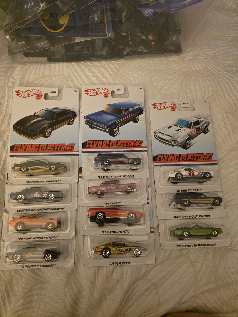 Flying Customs 11-Car Assortment - Mixed Colors